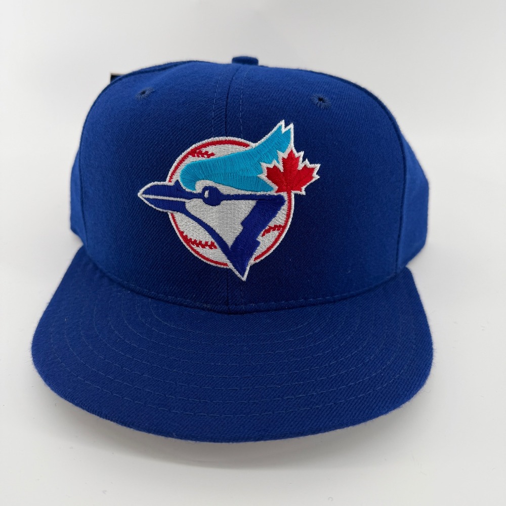 Vintage New Era 5950 Toronto Blue Jays Hat Diamond Collection Size 7 1/4 NWT USA